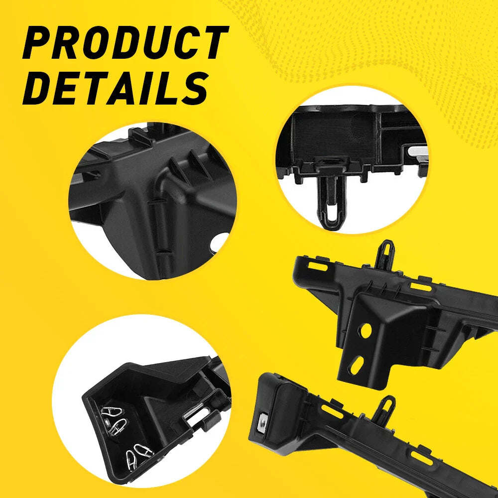 Front Bumper Reinforcement Pair Support Bracket for 2018-2022 for Chevrolet