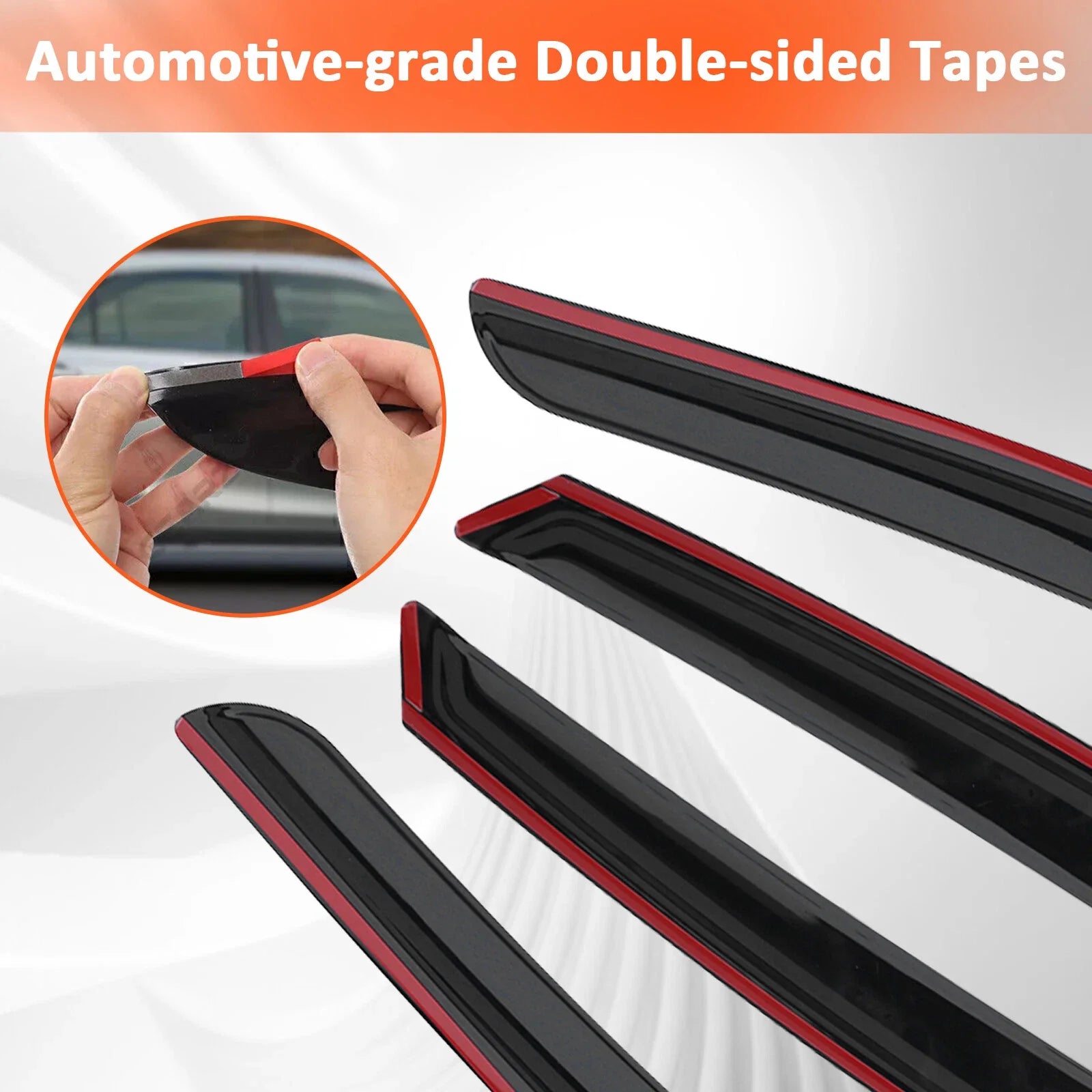 Window Visor Vent Rain Guards Deflector for 2018-2022 for Honda Accord Sedan