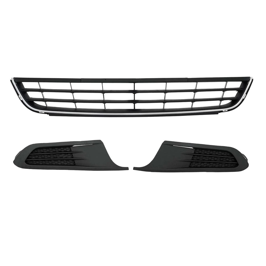 Front Lower Grille Fog Light Cover Kit for 2011-2014 for Volkswagen Jetta