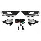 Front Fog Lights Lamps w/Bulbs Switch Wiring for 2017-2019 Honda CR-V CRV