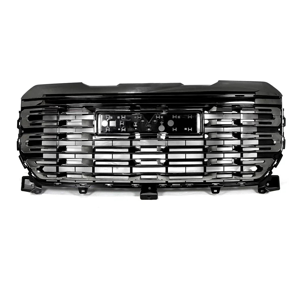 For 2022-2024 GMC Sierra 1500 Denali Black Chrome Front Bumper Grille Grill