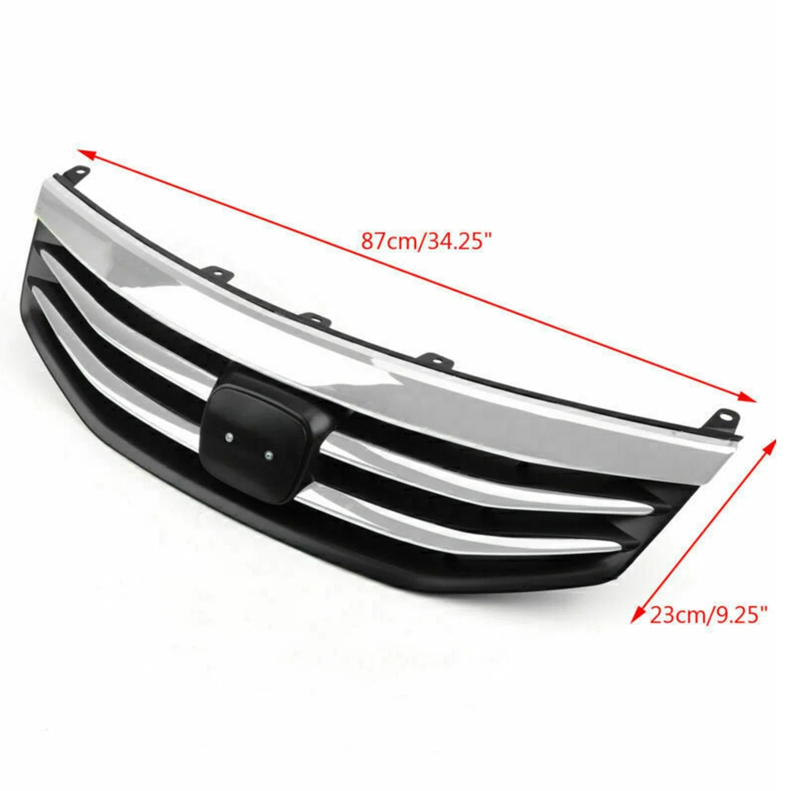 Front Radiator Bumper Grille Front Upper Chrome Grill for Honda Accord 2011-2012