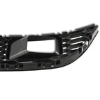 For Nissan Sentra 2016-2018 19 Front Bumper Lower Grille Black Plastic With Hole
