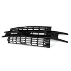 For Chevrolet Silverado 1500 2019 2020 2021 Front Bumper Grill Gloss+Matte Black