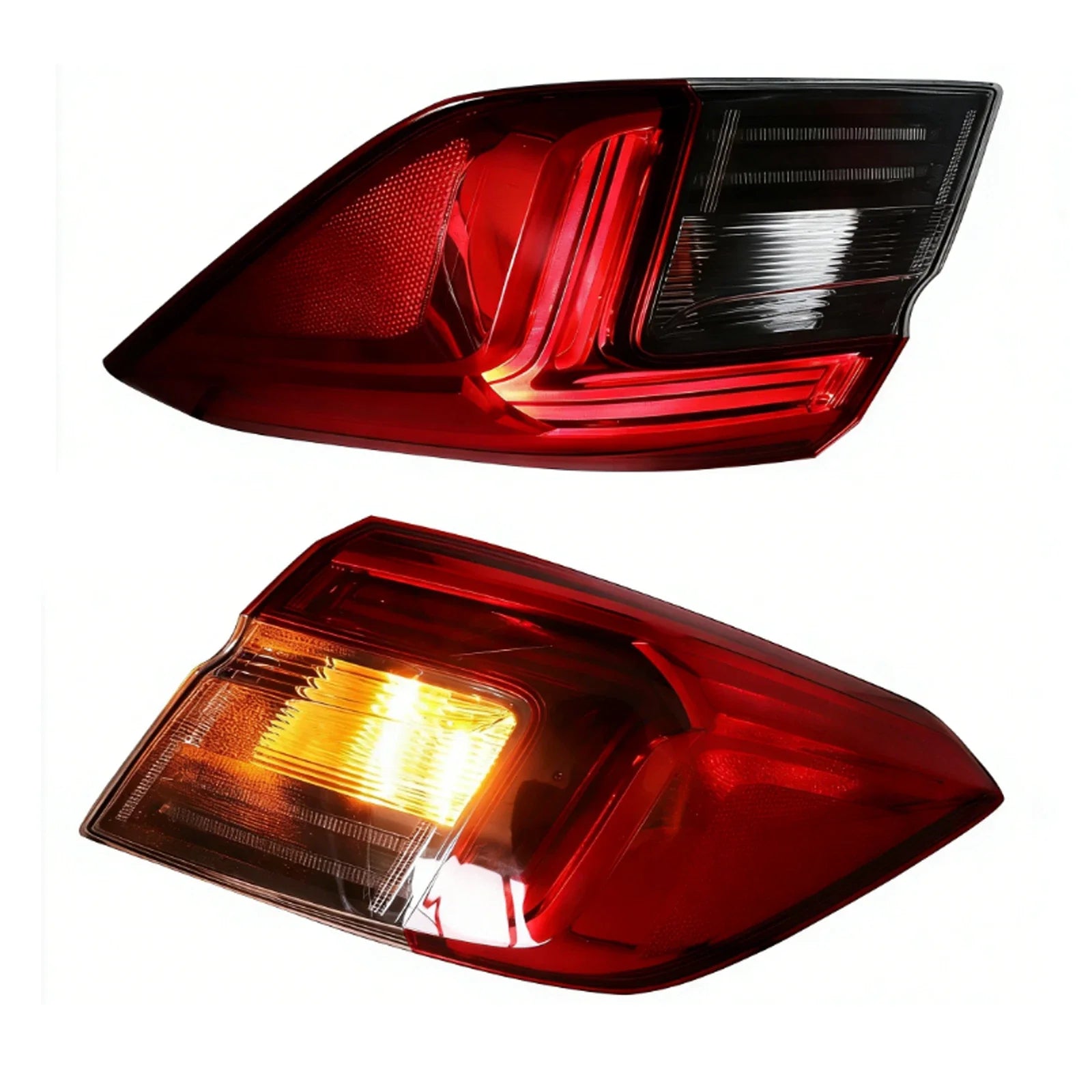 Set Tail Lights Rear Lamps Outer Inner Side for 2022 2023 2024 for Honda Civic
