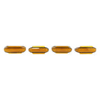 ZZ2V00966 4PCS LED Amber Grill Marker Light Kit for 2019-2022 for Toyota RAV4
