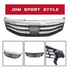 Front Radiator Bumper Grille Front Upper Chrome Grill for Honda Accord 2011-2012
