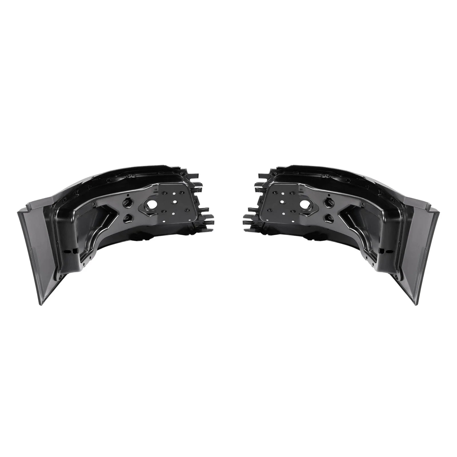 ZZ2V00374 LH+RH Front Bumper End Cap Corner W/Fog Hole for Volvo VNL 04-18