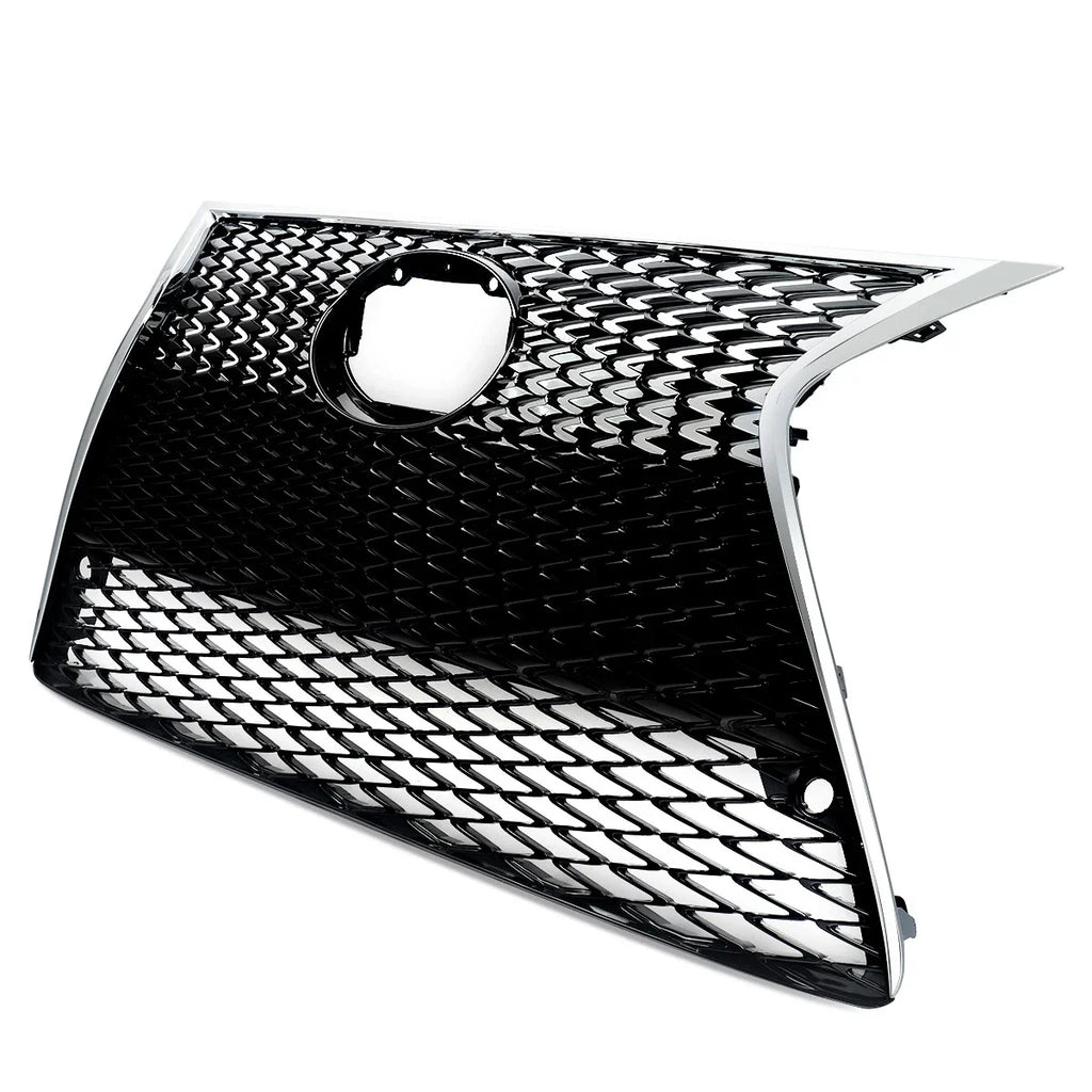 Front Bumper Grille Gloss Black for 14-16 for Lexus IS200t IS250 IS350 F Sport