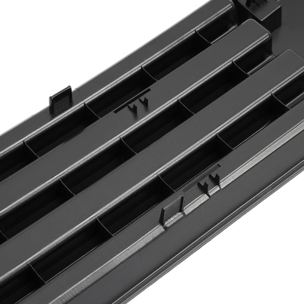 Front Bumper Cover Lower Grille Trim Panel for 2015-2017 for Ford F150 Black