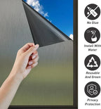 Static Cling Film 78.74x17.73 for Bathroom Office Living Room No Glue Needed