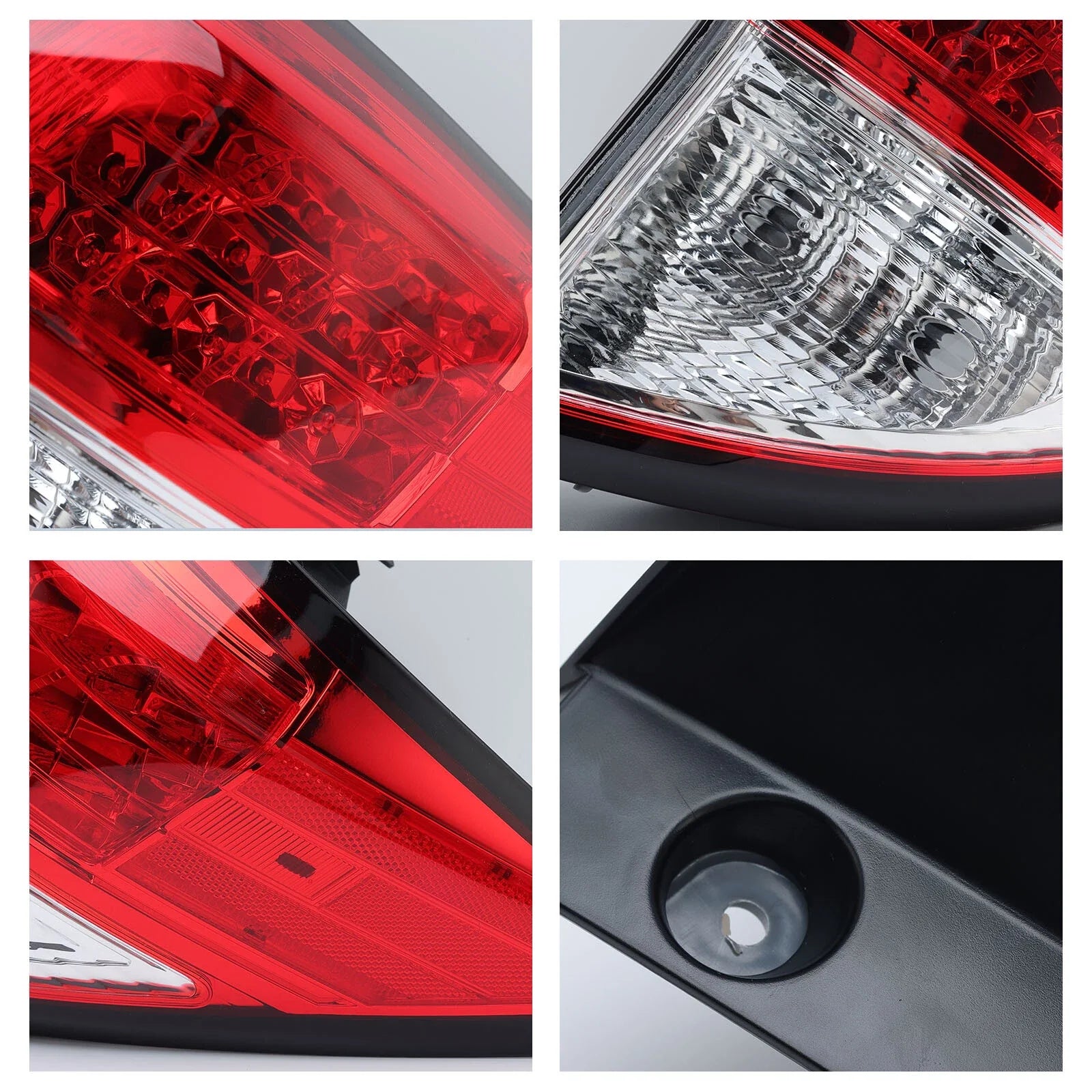 Pair Tail lights for Honda HR-V HRV 2016-2022 Rear Brake Lamp Assembly No Bulbs