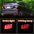 Pair Tail lights for Honda HR-V HRV 2016-2022 Rear Brake Lamp Assembly No Bulbs
