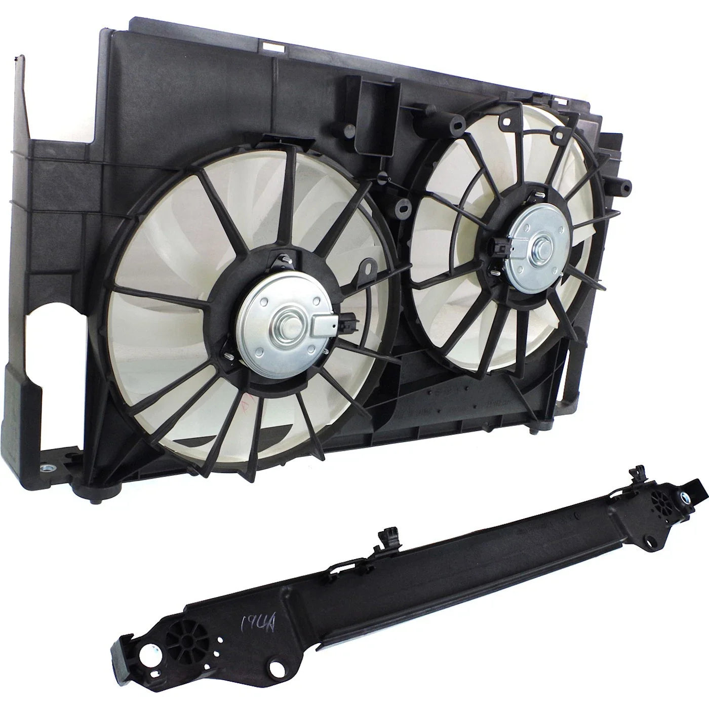 NEW Radiator Cooling Fan Assembly with Shroud for Toyota RAV4 2013-2019 L4 2.5L