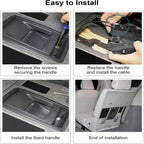 Folding Rear Seat Back Release Latch Handle for 2014 2015-2018 for Toyota Sienna