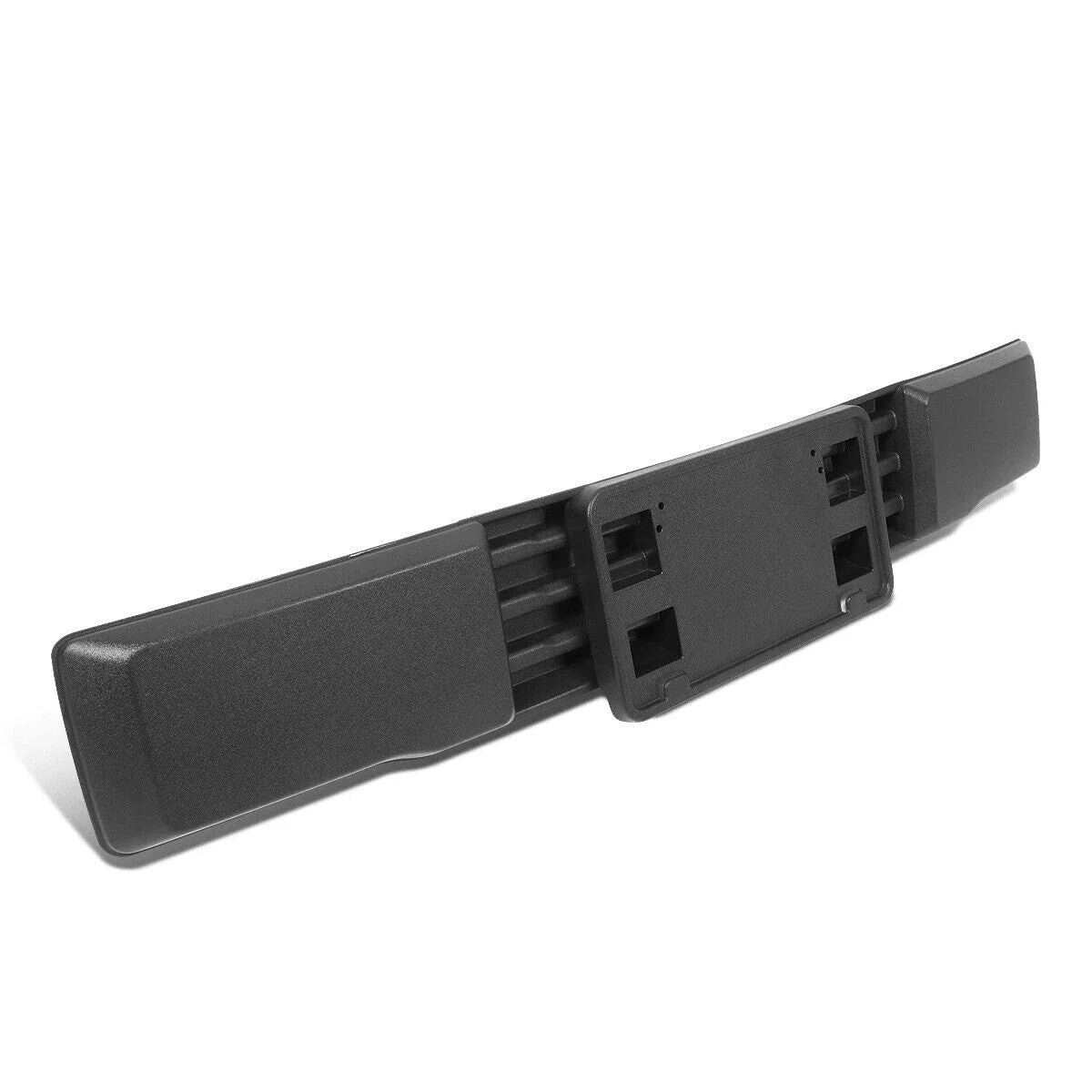 Front Bumper Trim & License Plate for Ford F-150 F150 2015 2016 2017 Black
