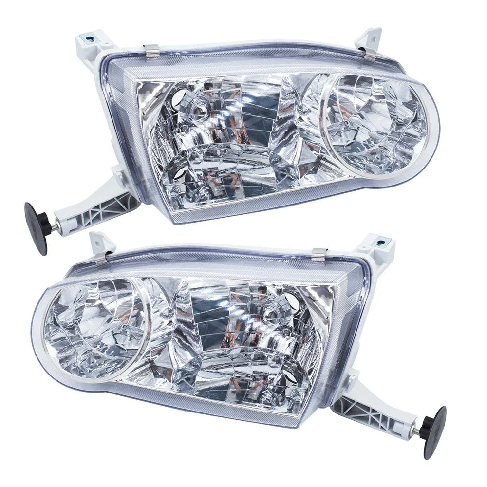 Headlights Headlamps Left+Right for Toyota Corolla 2001 2002 w/o Corner Signal