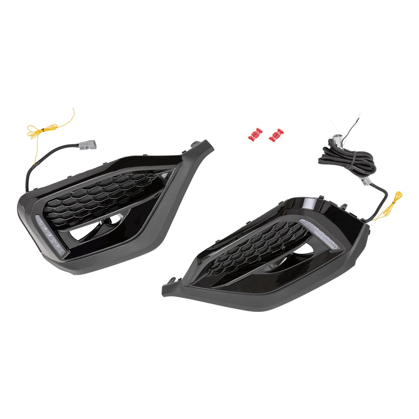 Girlle & Fog lights W/Cover Bracket & Double Lights LED For 2022-2023 Subaru WRX