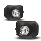 For 2016-2023 Toyota Tacoma SR Front Grille Valance Fog Light Bezels Bracket Set