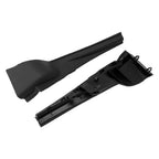 Windshield Wiper Cowl Extension Trim Pair for 2015-2024 for Nissan Murano Black