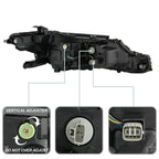 LED Driver Headlight For 2018 2019-2022-2024 Toyota Camry L LE SE Headlamp Left