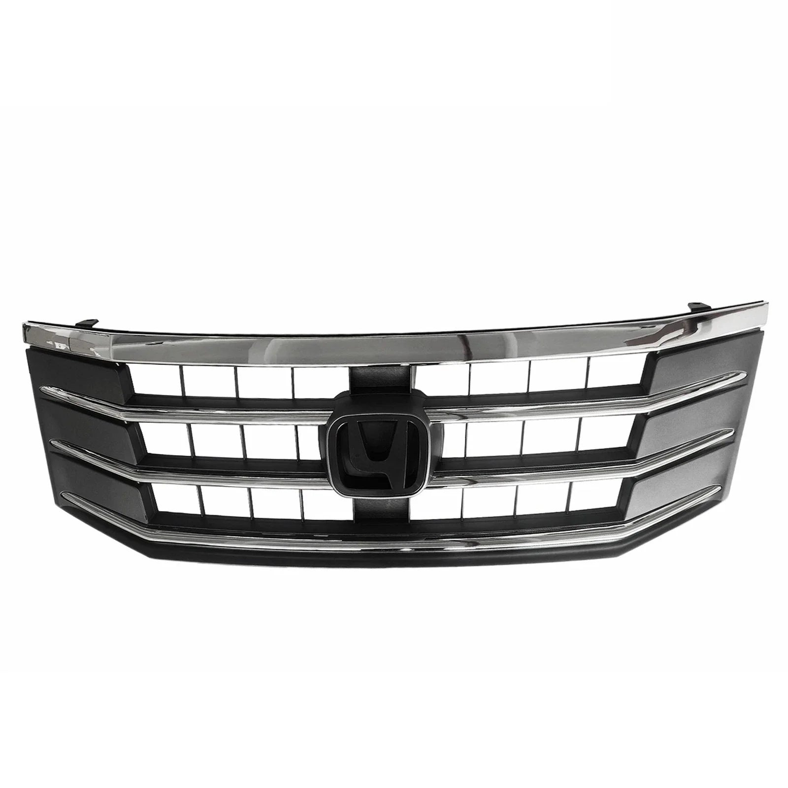 Front Upper Chrome Bumper Mesh Grille for 2010-2012 for Honda Crosstour EX