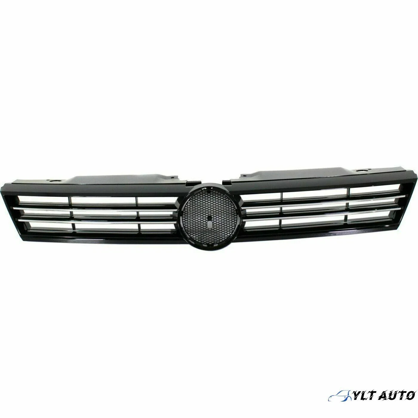 For 11 2011-2014 VW Volkswagen Jetta Upper & Lower Grille & Fog Light Covers SET