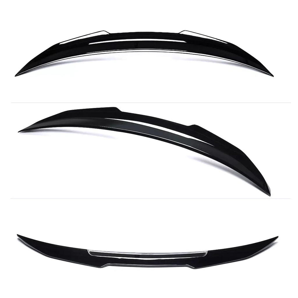 PSM Style Rear Trunk Spoiler Wing Gloss Black for 2014-2024 for Infiniti Q50