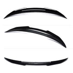 PSM Style Rear Trunk Spoiler Wing Gloss Black for 2014-2024 for Infiniti Q50