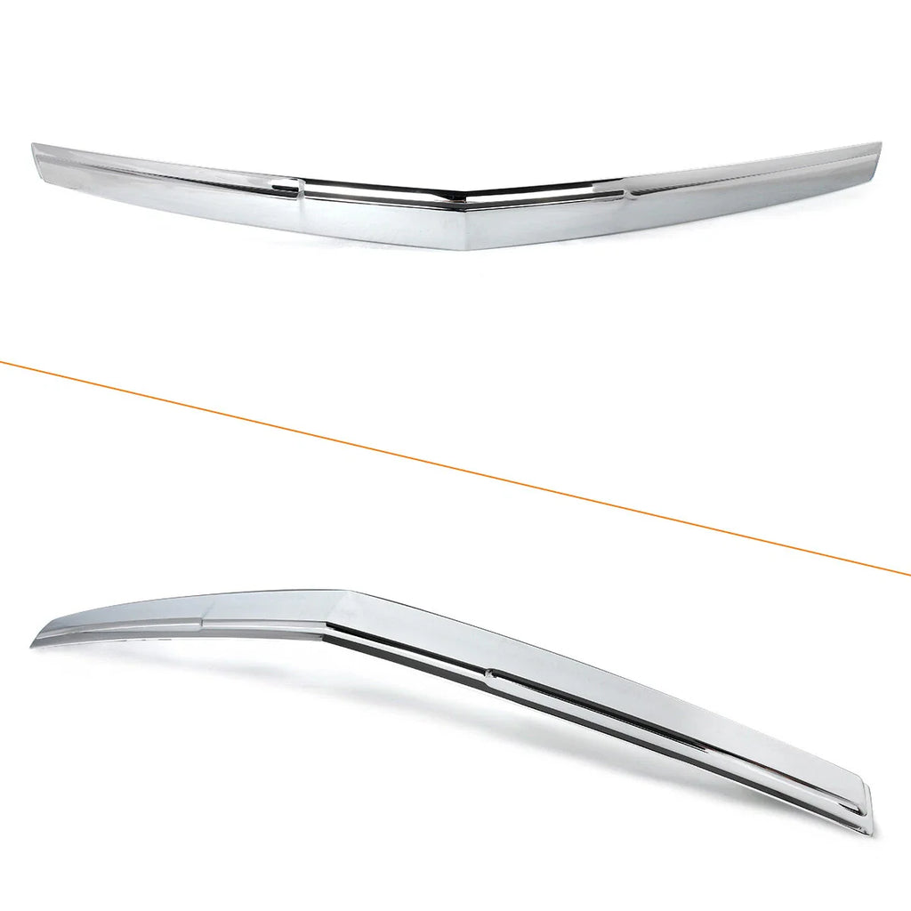 Hood Molding Trim Front Grille w/Sensor Hole for Cadillac Escalade 2015-2020