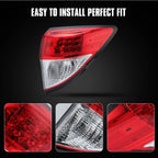 Rear Tail Light Brake Lamp Assembly Right Side for Honda HRV HR-V 2016-2018