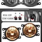 Clear Lens Fog Lights Bumper Lamps 2Pcs New for Ford Explorer 2011-2015