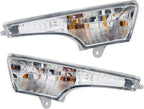Fog Lights & Corner Turn Signal Lamps w/o Wiring Set For 2013-2015 Nissan Altima