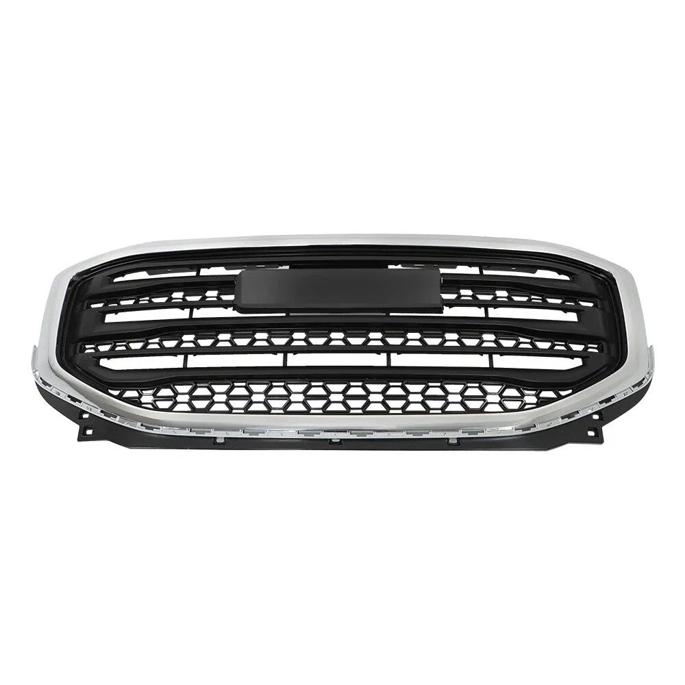 Fits GMC Acadia SLE SL 2017 2018 2019 Front Upper Grille Chrome+Black 84431667