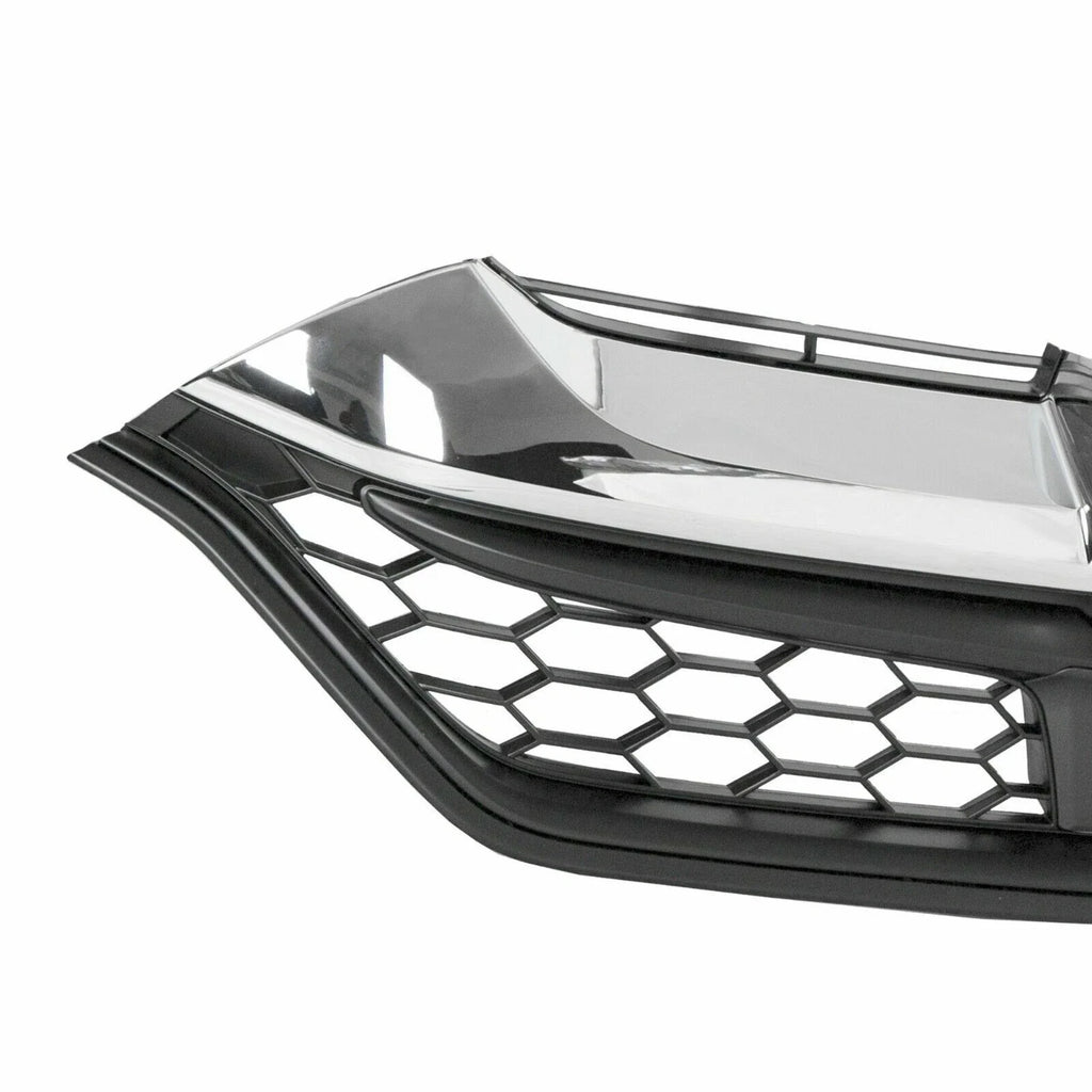 HO1210147C Front Bumper Upper Grille Chrome for 2017-2019 for Honda CRV CR-V