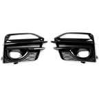 Fog Lights Cover Bezel for 2014-2017 for Infiniti Q50 Sport Gloss Black