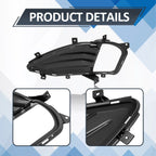 Front Fog Light Cover Fit for Edge 2019-2024 Passenger RIght Side Fog Lamp Low