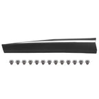 Front Lower Door Trim Molding for 2021-2024 for Nissan Rogue Chrome Left Driver