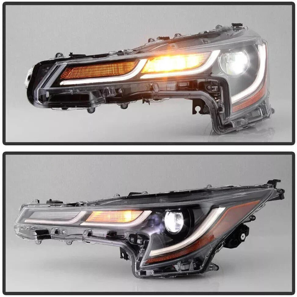 3D DRL LED Headlight Left Driver Side for 2020-2022 for Toyota Corolla SE XLE XSE