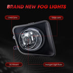 For 2014 2015-2021 Toyota Tundra Fog Lights Pair Front Bumper Driving Lamp