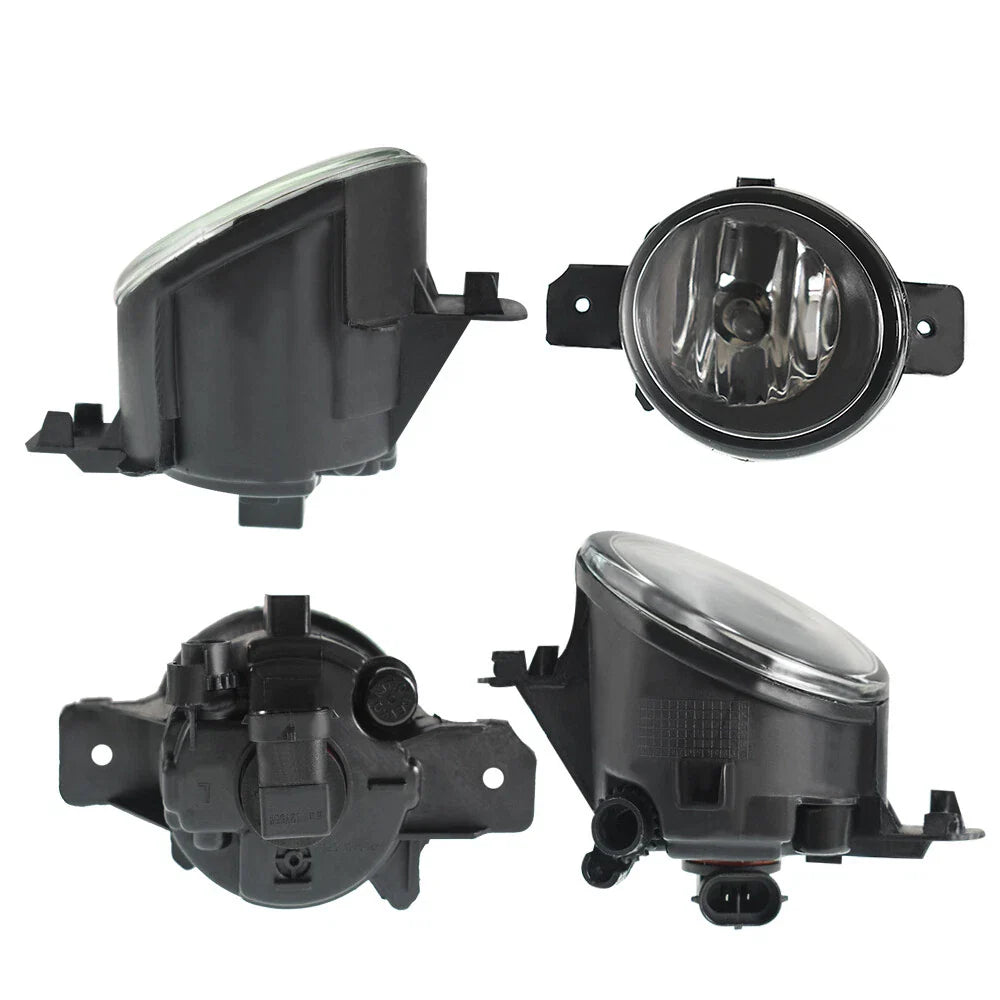 Pair of Front Fog Lights Bumper Lamps w/Switch kits For 2016-2019 Nissan Sentra