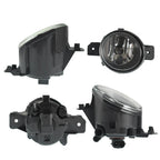 Pair of Front Fog Lights Bumper Lamps w/Switch kits For 2016-2019 Nissan Sentra