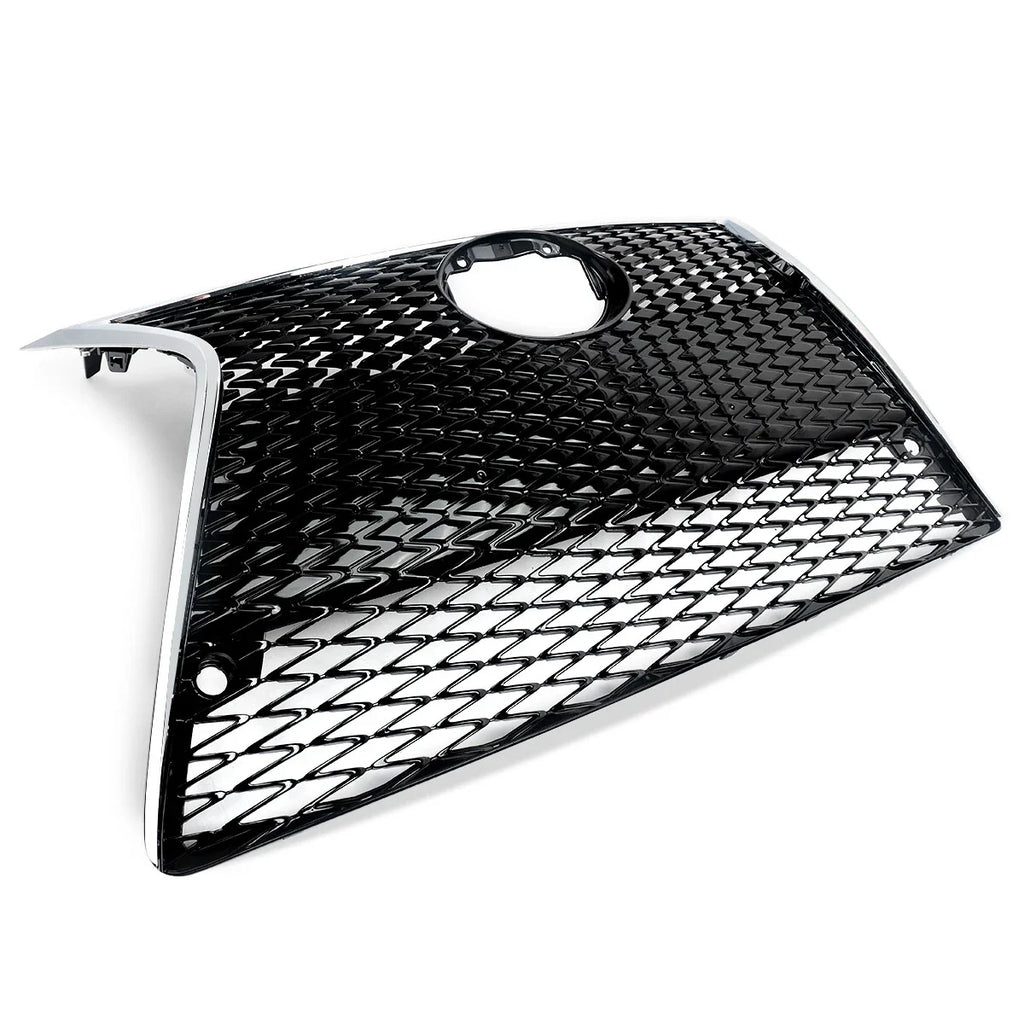Front Bumper Grille Gloss Black for 14-16 for Lexus IS200t IS250 IS350 F Sport