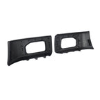 For Ford F-150 2015-2017 Front Upper Grille+Bumper Face Bar End Side Gloss Black
