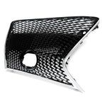 Front Bumper Grille Gloss Black for 14-16 for Lexus IS200t IS250 IS350 F Sport