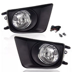 For 2012-2015 Toyota Tacoma Clear Bumper Driving Fog Lights + Switch + Bulbs Kit