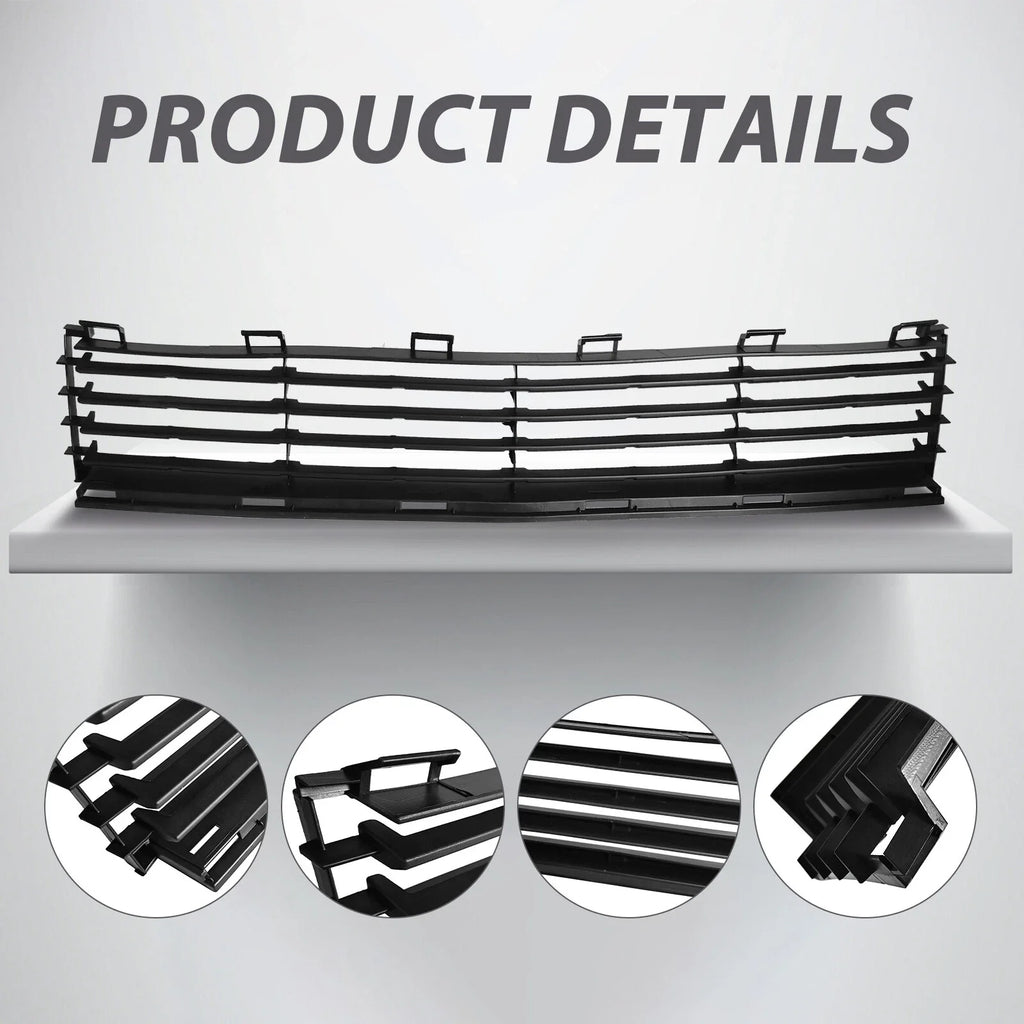 For Toyota Prius 2004-2009 Matte Black Front Bumper Lower Mesh Grille TO1036112