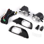 Fit 2007 2008 2009 Toyota Camry Front Bumper Clear Halogen Fog Lights Lamps Pair