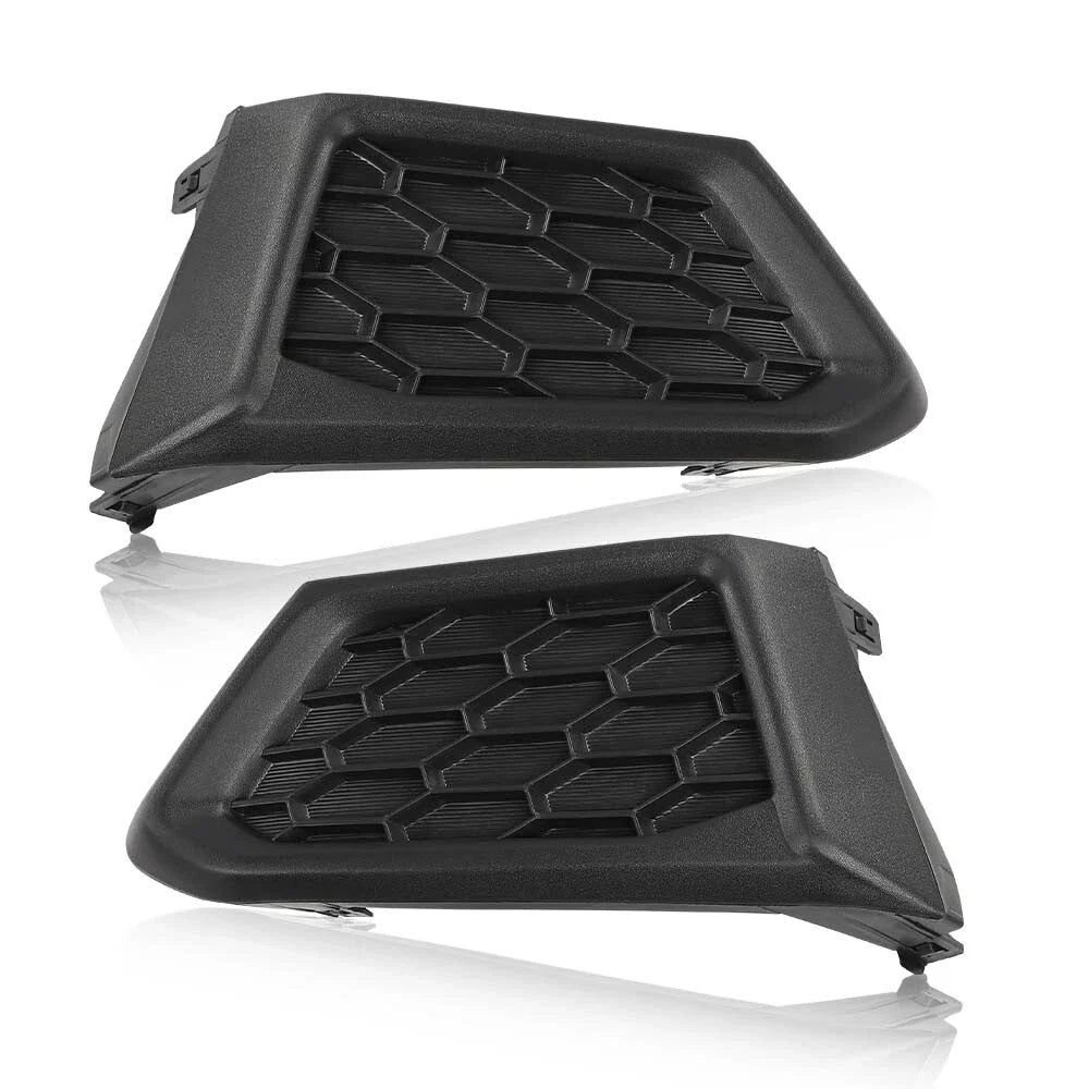 A Pair Front Bumper Lamp Bezel Fog Light Cover Fit For 2019-2021 Nissan Altima