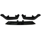 Front Bumper Lip Splitter Gloss Black 3PCS for 2022-2024 for Honda Civic Si